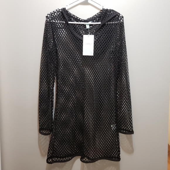 Balance Cover Up Collection Other - Balance Cover Up Collection Hooded Black Net NWT